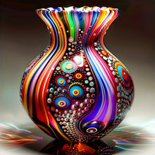 Load image into Gallery viewer, Vase-Full Round Diamond Painting-40x40cm