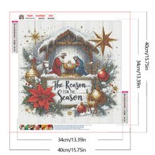 Load image into Gallery viewer, Jesus-Full Round Diamond Painting-40x40cm