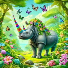 Load image into Gallery viewer, Bee Cat-Full Round Diamond Painting-30x30cm