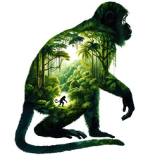 Load image into Gallery viewer, Wolf Tiger-Full Round Diamond Painting-30x30cm