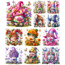 Load image into Gallery viewer, Gnome-Full Round Diamond Painting-30x30cm