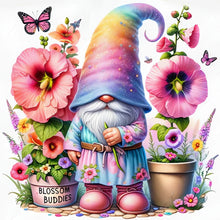 Load image into Gallery viewer, Gnome-Full Round Diamond Painting-30x30cm