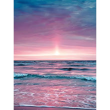Load image into Gallery viewer, Seaside-Full Round Diamond Painting-30x40cm