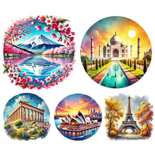 Load image into Gallery viewer, Mount Fuji Japan-Full Round Diamond Painting-30x30cm