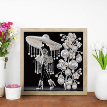Load image into Gallery viewer, Elegant Lady-Partial Special Diamond Painting-30x30cm