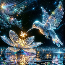 Load image into Gallery viewer, Forest Candle-Full Round Diamond Painting-30x30cm