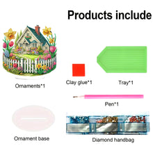 Load image into Gallery viewer, Animal-Single Side Drill-Acrylic Diamond Desktop Ornament