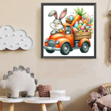 Load image into Gallery viewer, Rabbit-Full Round Diamond Painting-40x40cm