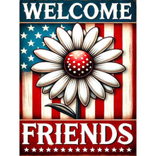 Load image into Gallery viewer, Garden Gnomes-Full Round Diamond Painting-30x40cm