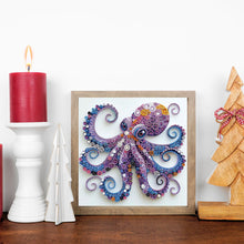 Load image into Gallery viewer, Quilling Octopus-Partial Special Diamond Painting-30x30cm