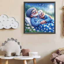 Load image into Gallery viewer, Happy Couple-Full Round Diamond Painting-40x40cm