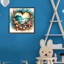 Load image into Gallery viewer, Seaside Starfish-Full Round Diamond Painting-30x30cm