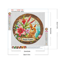 Load image into Gallery viewer, Easter Bunny-Full Round Diamond Painting-30x30cm