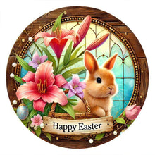 Load image into Gallery viewer, Easter Bunny-Full Round Diamond Painting-30x30cm