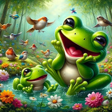 Load image into Gallery viewer, Animal-Full Round Diamond Painting-40x40cm