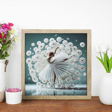 Load image into Gallery viewer, Beautiful Skirt Dancing Girl-Partial Special Diamond Painting-30x30cm