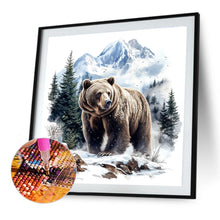 Load image into Gallery viewer, Forest Bear-Full Round Diamond Painting-30x30cm