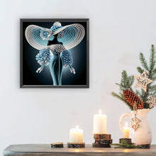 Load image into Gallery viewer, Elegant Lady-Partial Special Diamond Painting-30x30cm