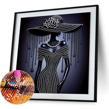 Load image into Gallery viewer, Elegant Lady-Partial Special Diamond Painting-30x30cm