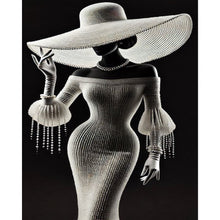 Load image into Gallery viewer, Girl-Full Round Diamond Painting-40x50cm