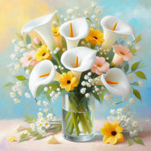 Load image into Gallery viewer, Hydrangea-Full Round Diamond Painting-30x30cm