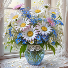 Load image into Gallery viewer, Hydrangea-Full Round Diamond Painting-30x30cm