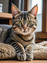 Load image into Gallery viewer, Cat-Full Round Diamond Painting-40x50cm