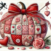 Load image into Gallery viewer, Colorful Pumpkin-Full Round Diamond Painting-40x40cm