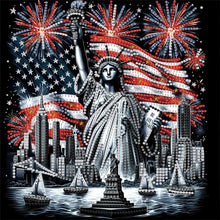 Load image into Gallery viewer, Independence Day-Partial Special Diamond Painting-30x30cm