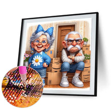 Load image into Gallery viewer, Old People-Full Round Diamond Painting-40x40cm
