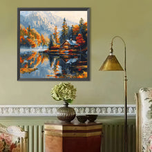 Load image into Gallery viewer, House-Full Round Diamond Painting-40x40cm