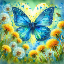 Load image into Gallery viewer, Butterfly-Full Round Diamond Painting-30x30cm