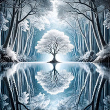 Load image into Gallery viewer, Tree-Full Round Diamond Painting-30x30cm