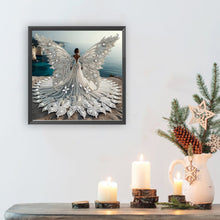 Load image into Gallery viewer, Angel Wings Girl-Partial Special Diamond Painting-30x30cm
