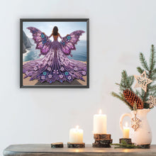Load image into Gallery viewer, Angel Wings Girl-Partial Special Diamond Painting-30x30cm