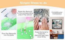 Load image into Gallery viewer, 4pcs/Set Girl-Partial Special Diamond Painting-30x30cm