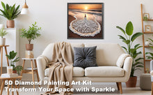 Load image into Gallery viewer, Beach Dress Beauty-Partial Special Diamond Painting-30x30cm