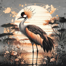 Load image into Gallery viewer, Crane-Full Round Diamond Painting-40x40cm