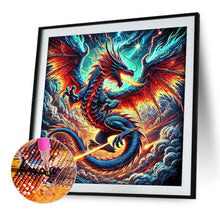 Load image into Gallery viewer, Dragon-Full Round Diamond Painting-40x40cm