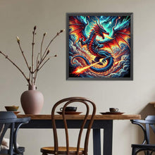 Load image into Gallery viewer, Dragon-Full Round Diamond Painting-40x40cm