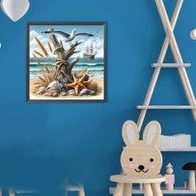 Load image into Gallery viewer, Ocean-Full Round Diamond Painting-30x30cm