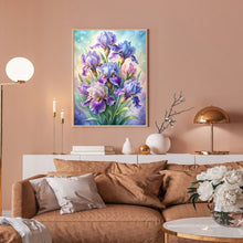 Load image into Gallery viewer, Flowers-Full Round Diamond Painting-30x40cm