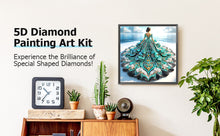 Load image into Gallery viewer, Gorgeous Skirt Girl-Partial Special Diamond Painting-30x30cm
