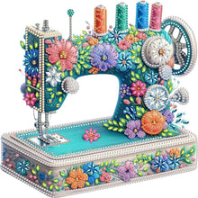 Load image into Gallery viewer, Vintage Sewing Machine-Partial Special Diamond Painting-30x30cm