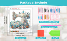 Load image into Gallery viewer, Sewing Machine-Partial Special Diamond Painting-30x30cm