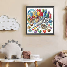 Load image into Gallery viewer, Sewing Machine-Partial Special Diamond Painting-30x30cm