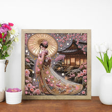 Load image into Gallery viewer, Japanese Girl-Partial Special Diamond Painting-30x30cm