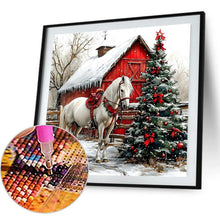 Load image into Gallery viewer, Horse-Full Round Diamond Painting-30x30cm