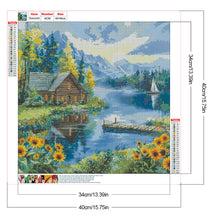 Load image into Gallery viewer, Landscape-Full Round Diamond Painting-40x40cm