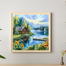 Load image into Gallery viewer, Landscape-Full Round Diamond Painting-40x40cm